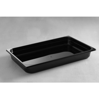 Gastronádoba GN 1/1 65 mm z černého polykarbonátu | HENDI, 862209