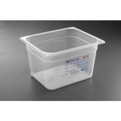 Gastronádoba GN 1/2 150 mm, HACCP z polypropylenu | HENDI, 880166