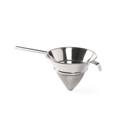 Čínský špičatý cedník o průměru 200 mm, se sítem, husté | HENDI, 647554