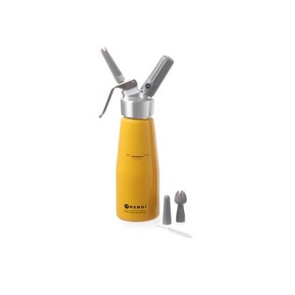 Láhev na šlehačku, žlutá 0,5 l | HENDI, Kurt Scheller Edition