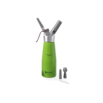 Láhev na šlehačku, zelená 0,5 l | HENDI, Kurt Scheller Edition