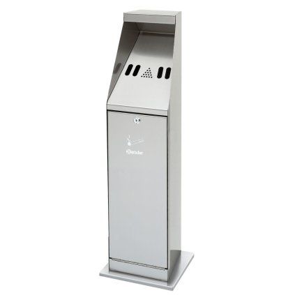 Stojací popelník, stříbrný | BARTSCHER, 860002