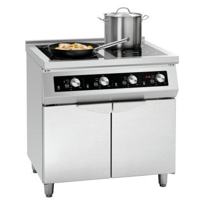 Čtyřplotýnkový indukční vařič GU | BARTSCHER, 105765