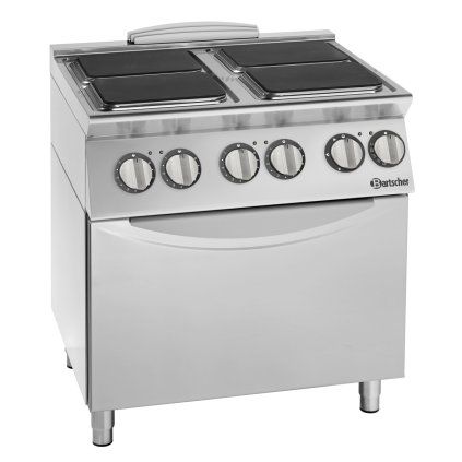 Elektrický sporák 900 se 4 plotnami EBO | BARTSCHER, 299325