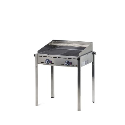 Gril 2-hořákový  2xGN 1/1 11,6 kW, 740x612x825 mm | HENDI, Green Line