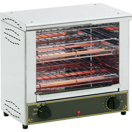Toaster gril dvoupatrový 450x285x420 mm | ROLLER GRILL, 777102
