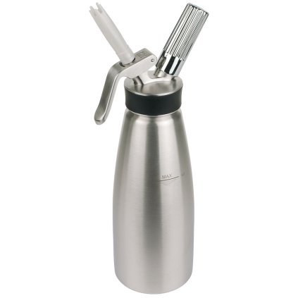 Sifón na šlehačku s ocelovou hlavou 0,5 l | ISI, 500051