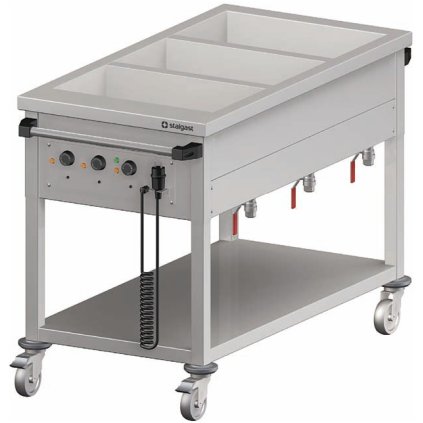 Pojízdná vodní lázeň 880x600x850 mm | STALGAST, 982276093