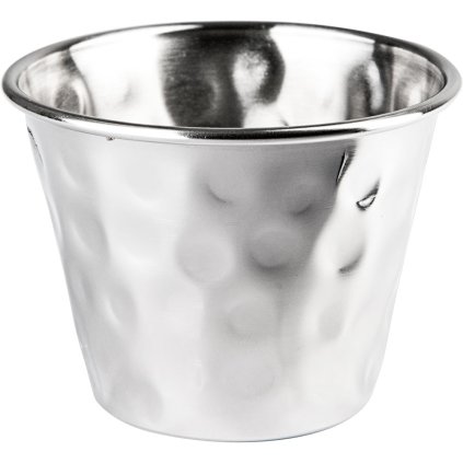 Mini miska na dip z kladivkové nerezové oceli  0,075 l | STALGAST, 546044
