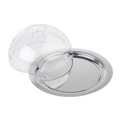 Servírovací tác kulatý  s víkem o průměru 220 mm | APS, Finesse