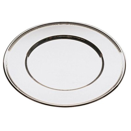 Kulatý tác o průměru 330 mm, inox | APS, 36233