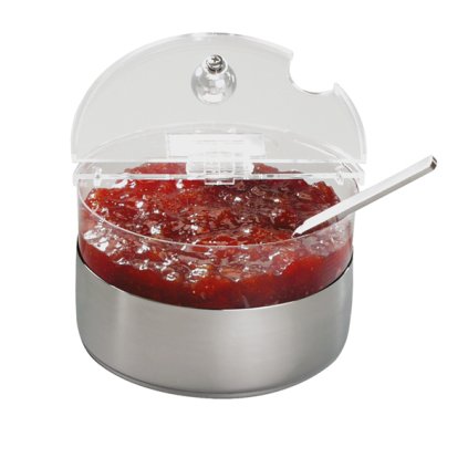 Chladící mísa kulatá na nerezovém podstavci 0,6 l | APS, Top Fresh