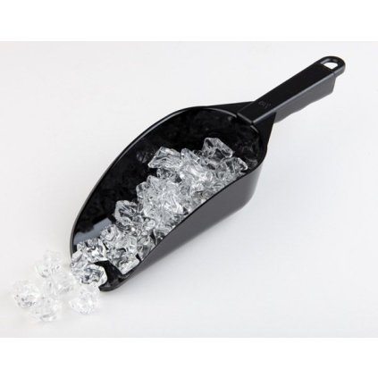 Lopatka na led z polykarbonátu 0,7 l, černá | APS, 93192