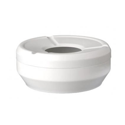 Popelník melaminový, bílý, průměr 100 mm | APS, Casual