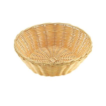 Košík kulatý béžový, polypropylen, průměr 250 mm | APS, Basic