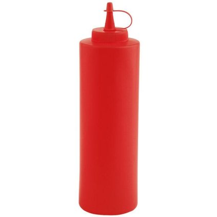 Dávkovač na omáčky 0,7 l, červený | APS, 93156