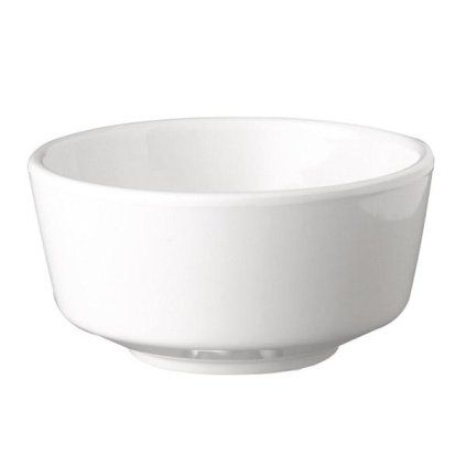 Miska okragla z melaminy 0 45 l biala APS Float 794412