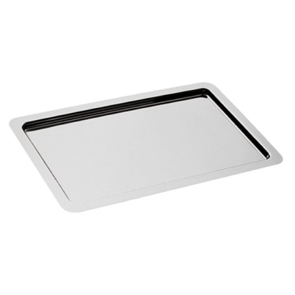 Obdélníkový tác z nerezové oceli GN 1/1 530x325 mm | APS, Profi Line