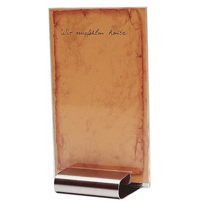 Stojan na menu 80x70x20 mm | APS, 00030