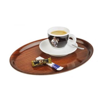 Tác oválný 290x210 mm, hnědý | APS, 00522