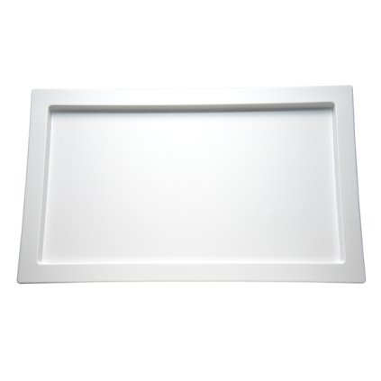 Tác obdélníkový melaminový GN 1/1 530x325 mm, bílý | APS, Frames
