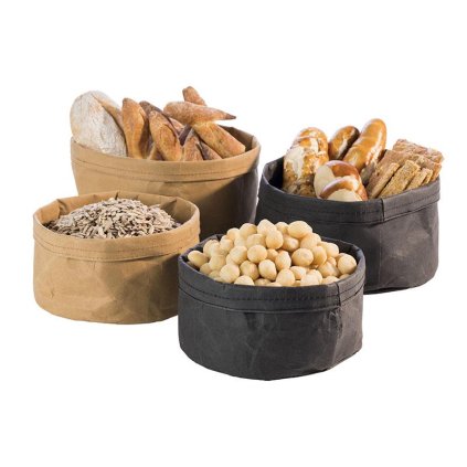 Rautový pytlík na pečivo, béžový 170 mm | APS, Paperbag