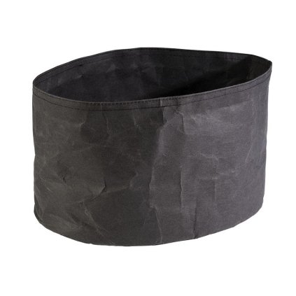 Rautový pytlík na pečivo, černý 300x200 mm | APS, Paperbag