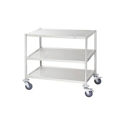Servírovací vozík 3-policový 850x530x800 mm | STALGAST, 661050