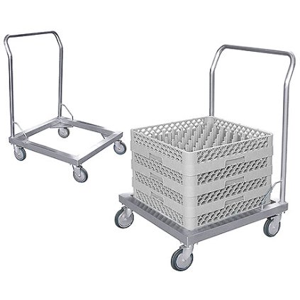 Transportní vozík na koše do myčky 600x600x880 mm | CONTACTO, 8107/600