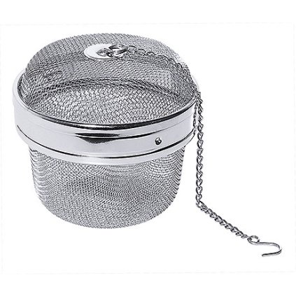Síto na čaj a bylinky s řetízkem, průměr 100 mm | CONTACTO, 3300/100