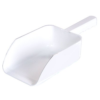 Lopatka z bílého polypropylénu 2,7 l | CONTACTO, 1039/350