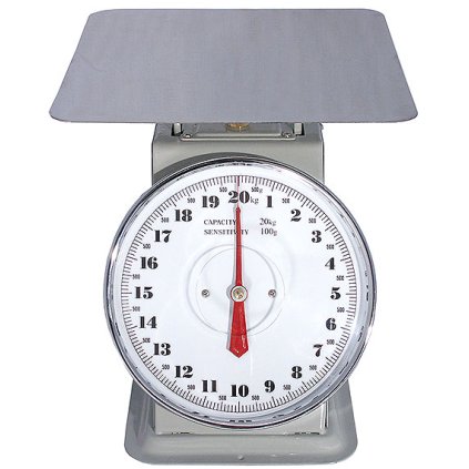 Váha gastronomická s miskou do 20 kg | CONTACTO, 241/020