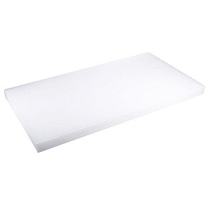 Krájecí deska s protiskluzovými nožkami 750x400x40 mm, bílá | CONTACTO, 1520/750