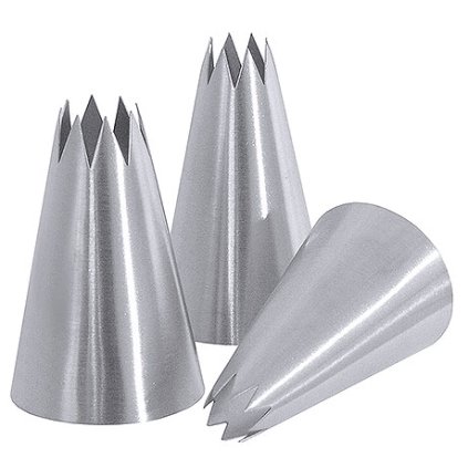 Koncovka nerezová hvězdička s otvorem o průměru 7 mm | CONTACTO, 711/007