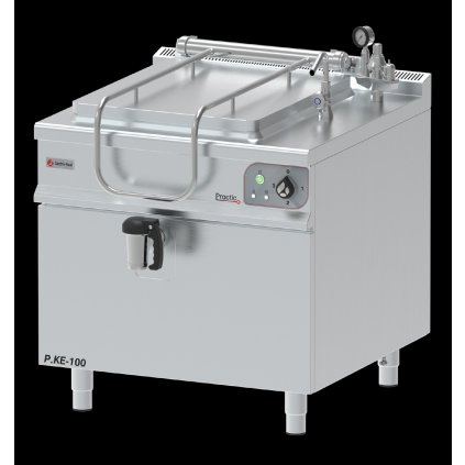 Elektrický varný kotel hranatý, dvouplášťový 100 l | GASTROHAAL, P.KE-100