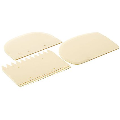 Sada 3 ks těrek z polypropylénu 120x85 mm | CONTACTO, 3062/003