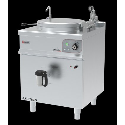 ParnÍ varný kotel kulatý, dvouplášťový 85 l | GASTROHAAL, P.KP-785-O