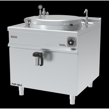 ParnÍ varný kotel kulatý, dvouplášťový 100 l | GASTROHAAL, P.KP-100-O