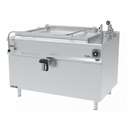 ParnÍ varný kotel hranatý, dvouplášťový 200 l | GASTROHAAL, P.KP-200