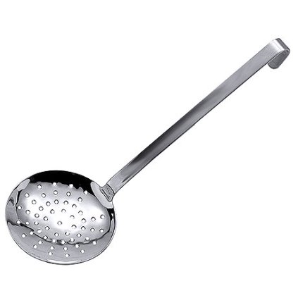 Cedníková lžíce nerezová monoblok, průměr 140 mm | CONTACTO, 73/140