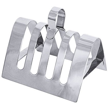 Stojan z nerezové oceli na 4 tousty 140x80x80 mm | CONTACTO, 34/004