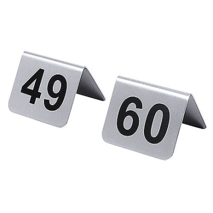 Informační tabulka s čísly od 49 do 60 | CONTACTO, 1054/660