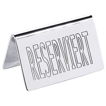 Informační tabulka "Reserviert" 65x40 mm | CONTACTO, 1055/001