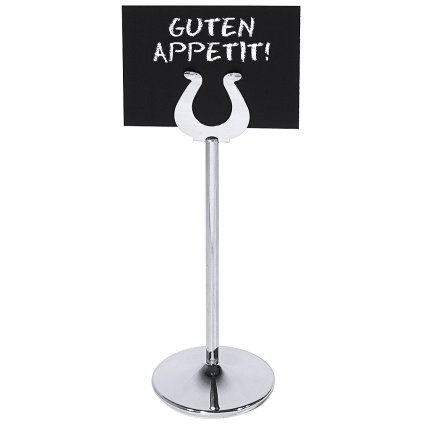 Stojan z nerezové oceli na menu 190 mm | CONTACTO, 313/190