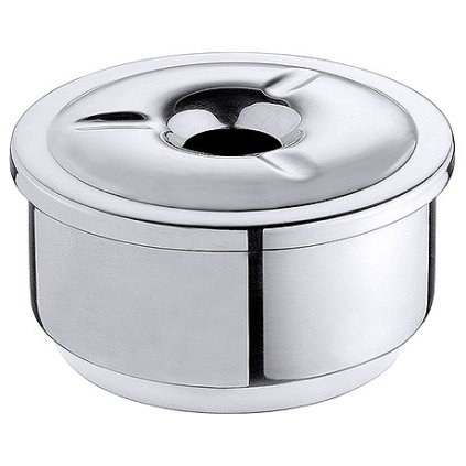 Popelník ocelový, průměr 110 mm | CONTACTO, 536/110