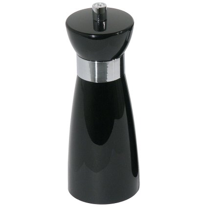 Mlýnek na sůl z černého plastu 0,15 l | CONTACTO, 6863/182
