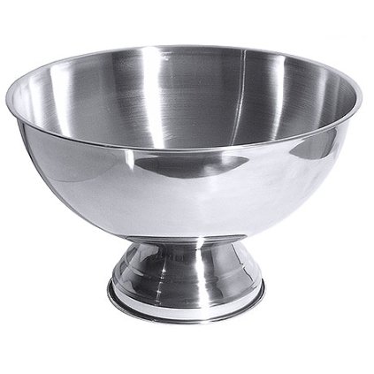 Mísa z nerezové oceli na punč, průměr 380 mm | CONTACTO, 261/380