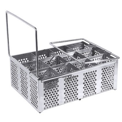 Perforovaná nádoba na příbory 325x150x125 mm | CONTACTO, 1060/012