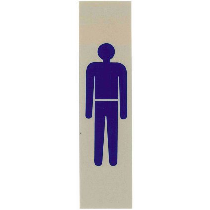 Tabulka, piktogram: "muži" | CONTACTO, 7673/013