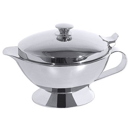 Omáčník z nerezové oceli s víkem 0,4 l | CONTACTO, 605/040